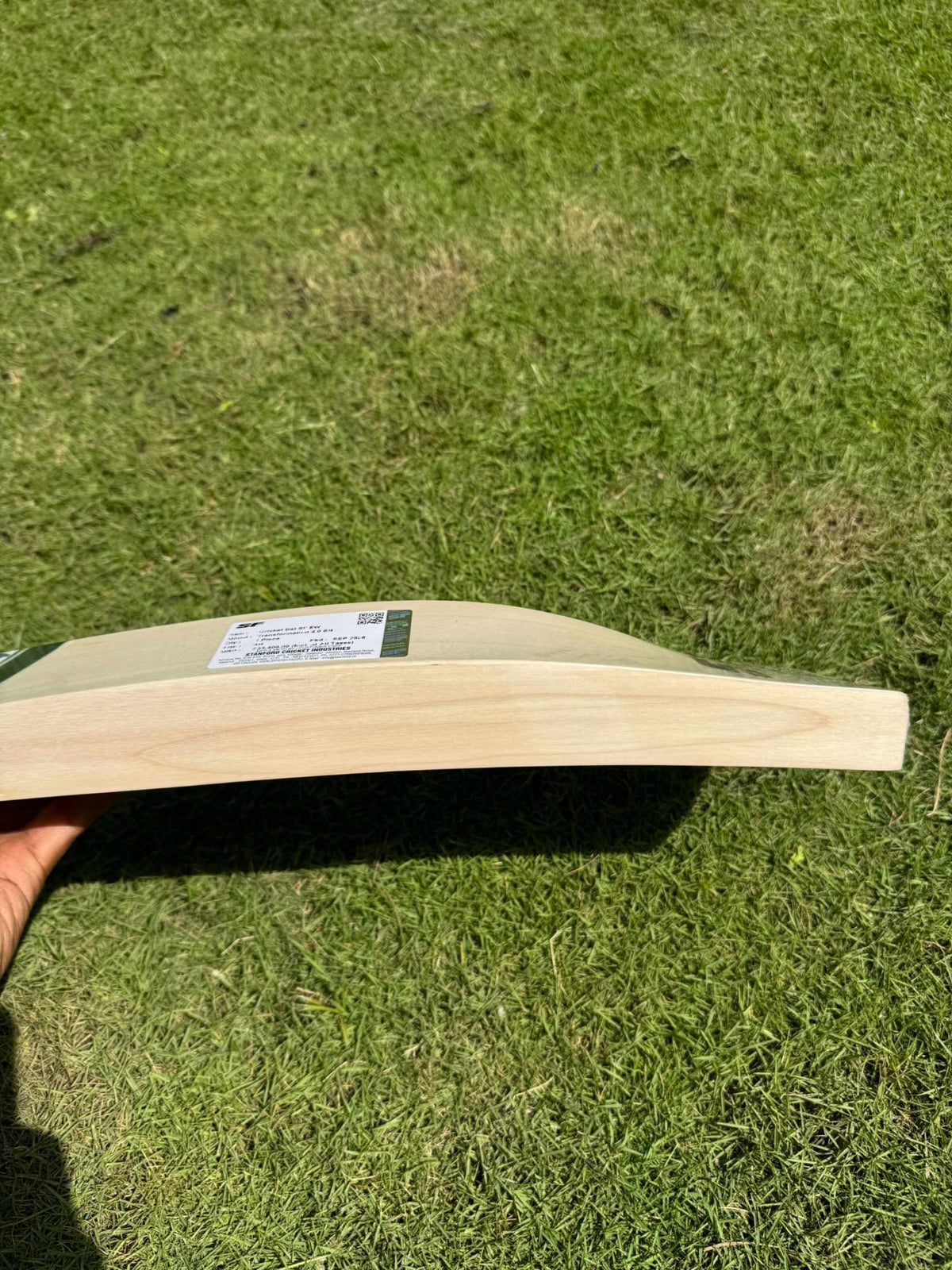 SF Transformation 4.0 cricket bat spine profile
