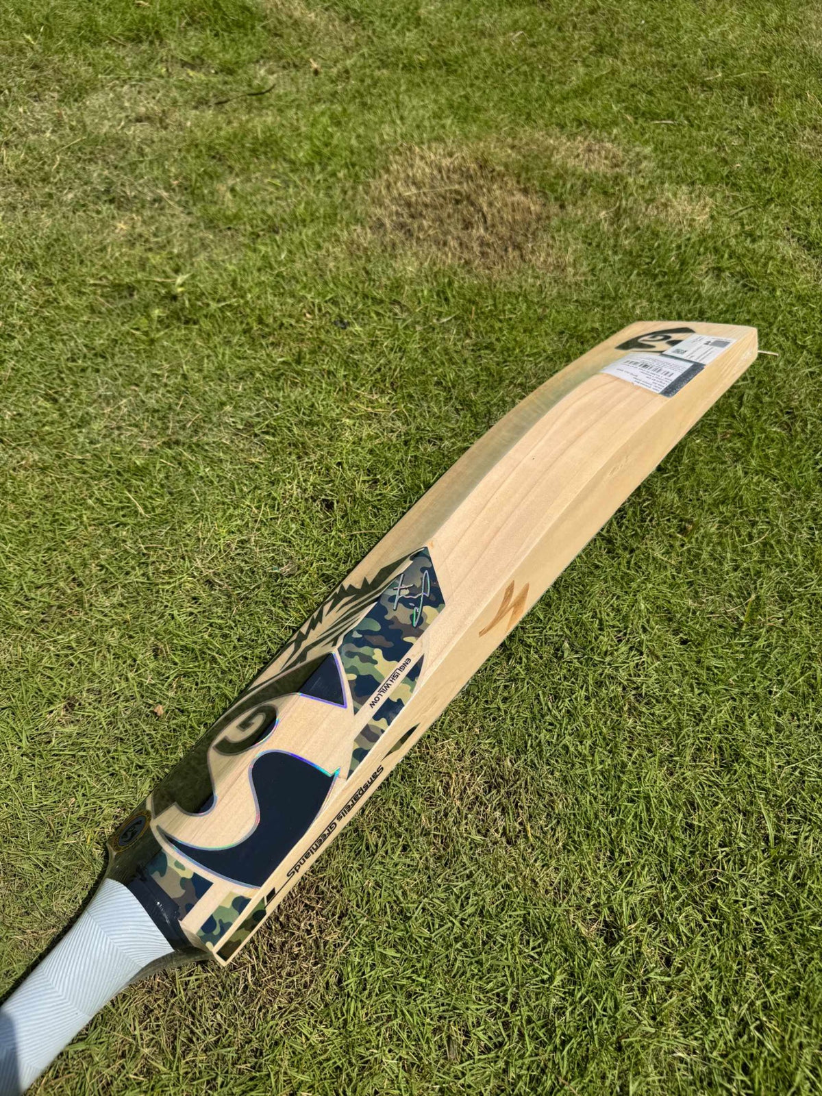 SG Dhruv Jurel cricket bat view 6