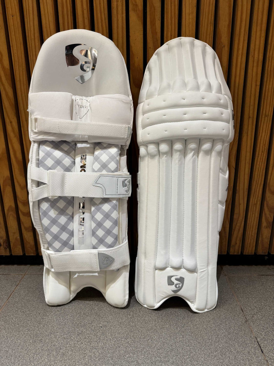SG Test White Batting Leg Guards