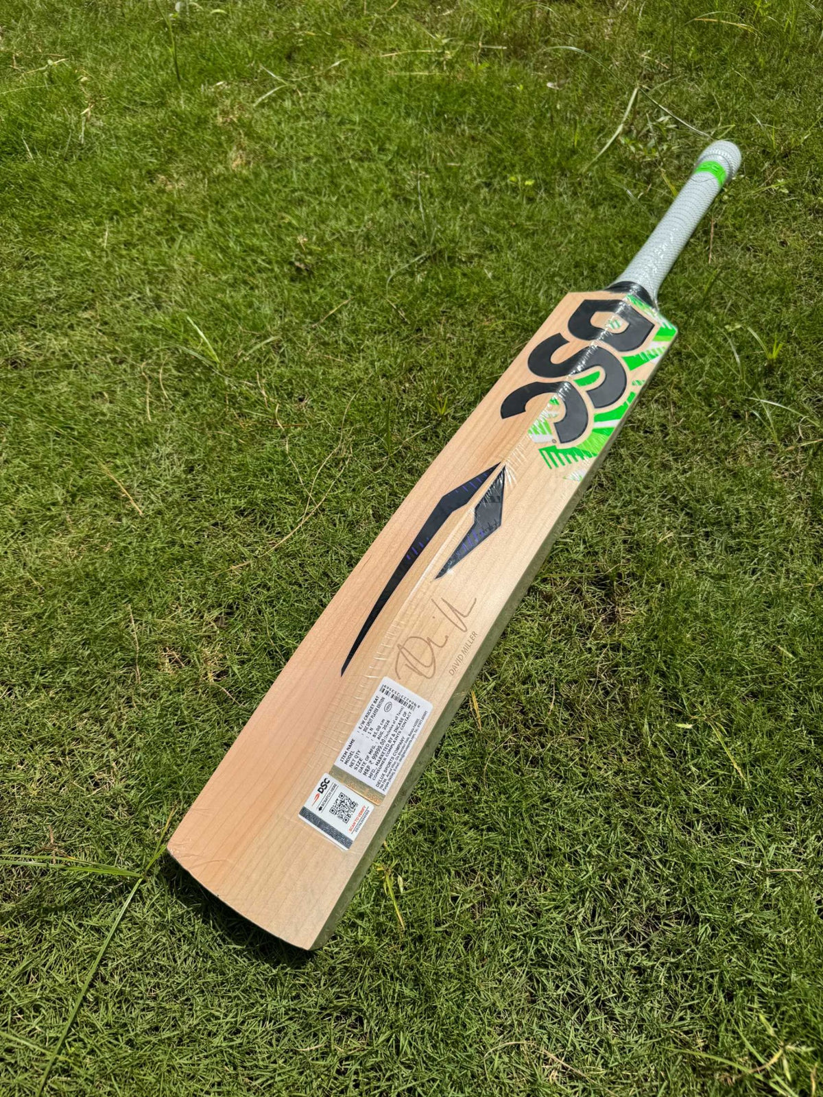 DSC David Miller Players Edition cricket bat back