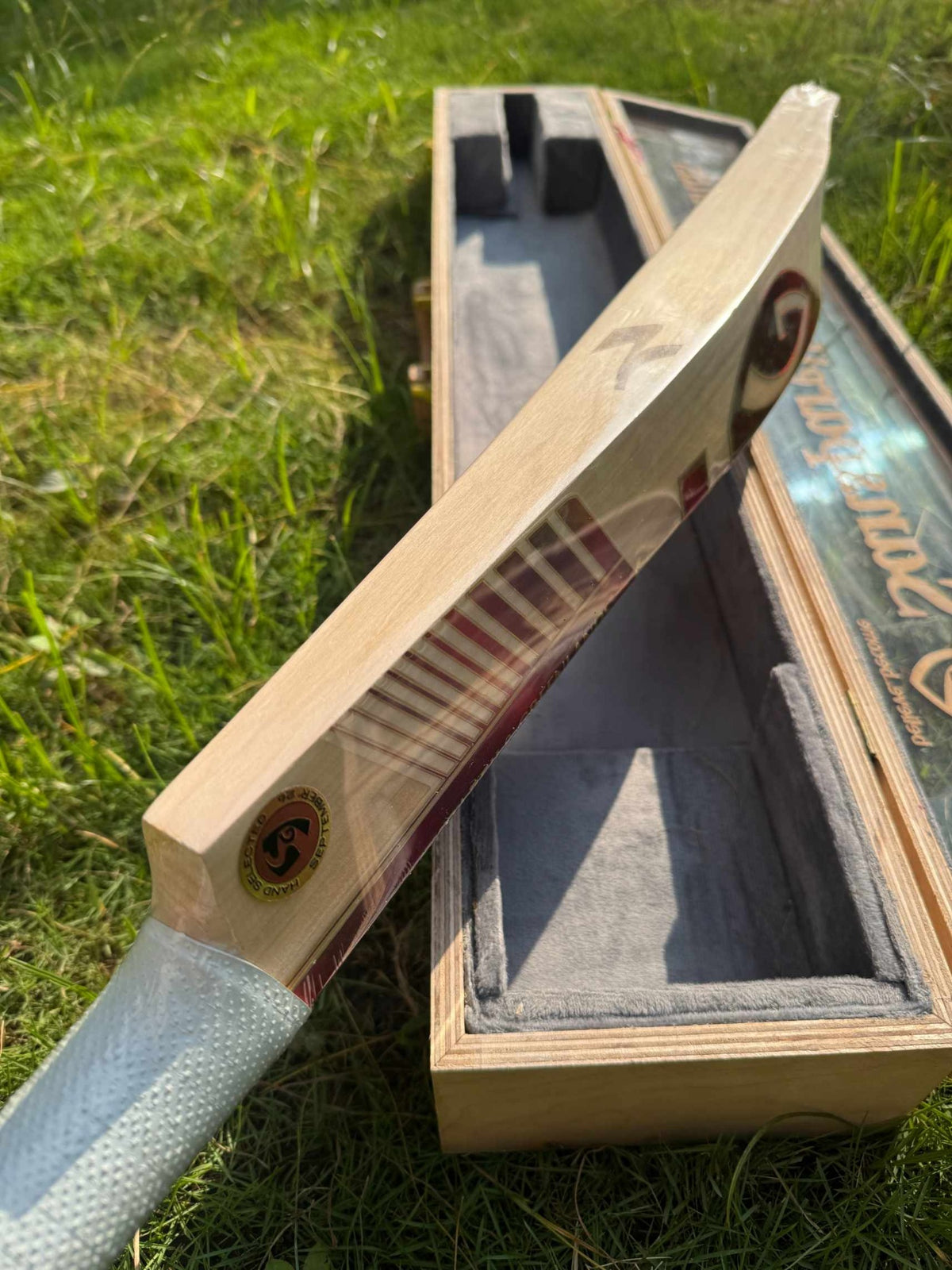 SG 70 Sunny Years cricket bat view 11