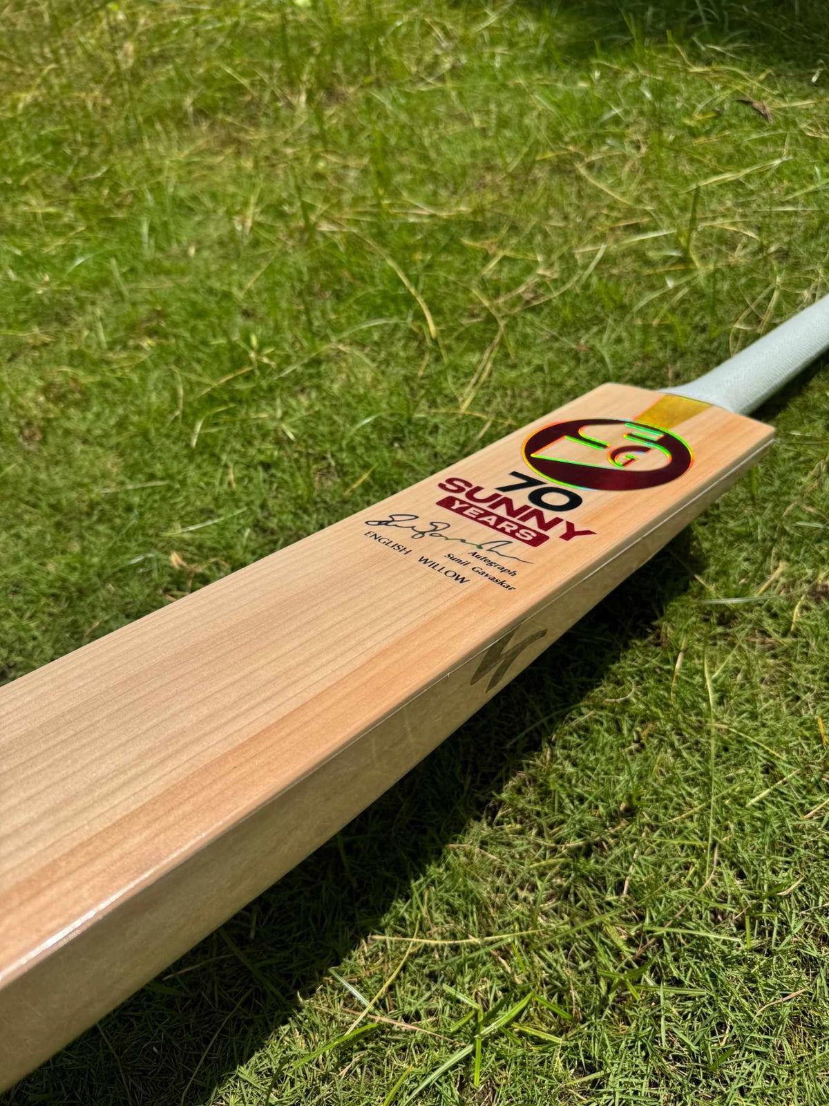 SG 70 Sunny Years cricket bat view 4