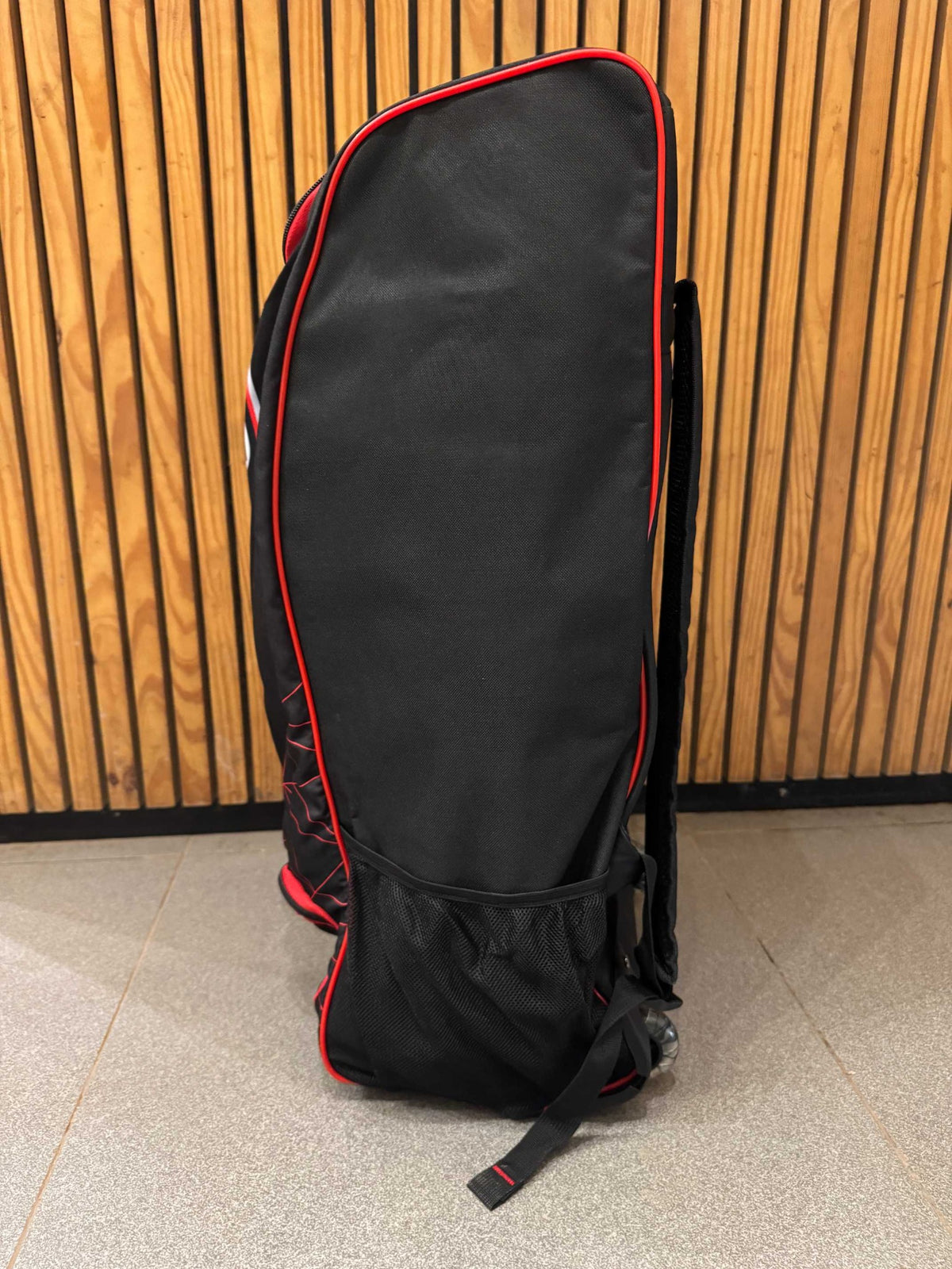 SG Dragon Optipak Plus Wheelie cricket kit bag detail