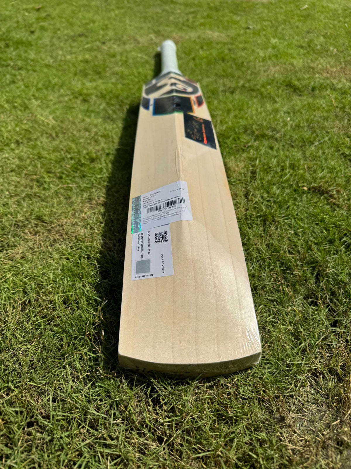 SG HP 33 cricket bat view 5
