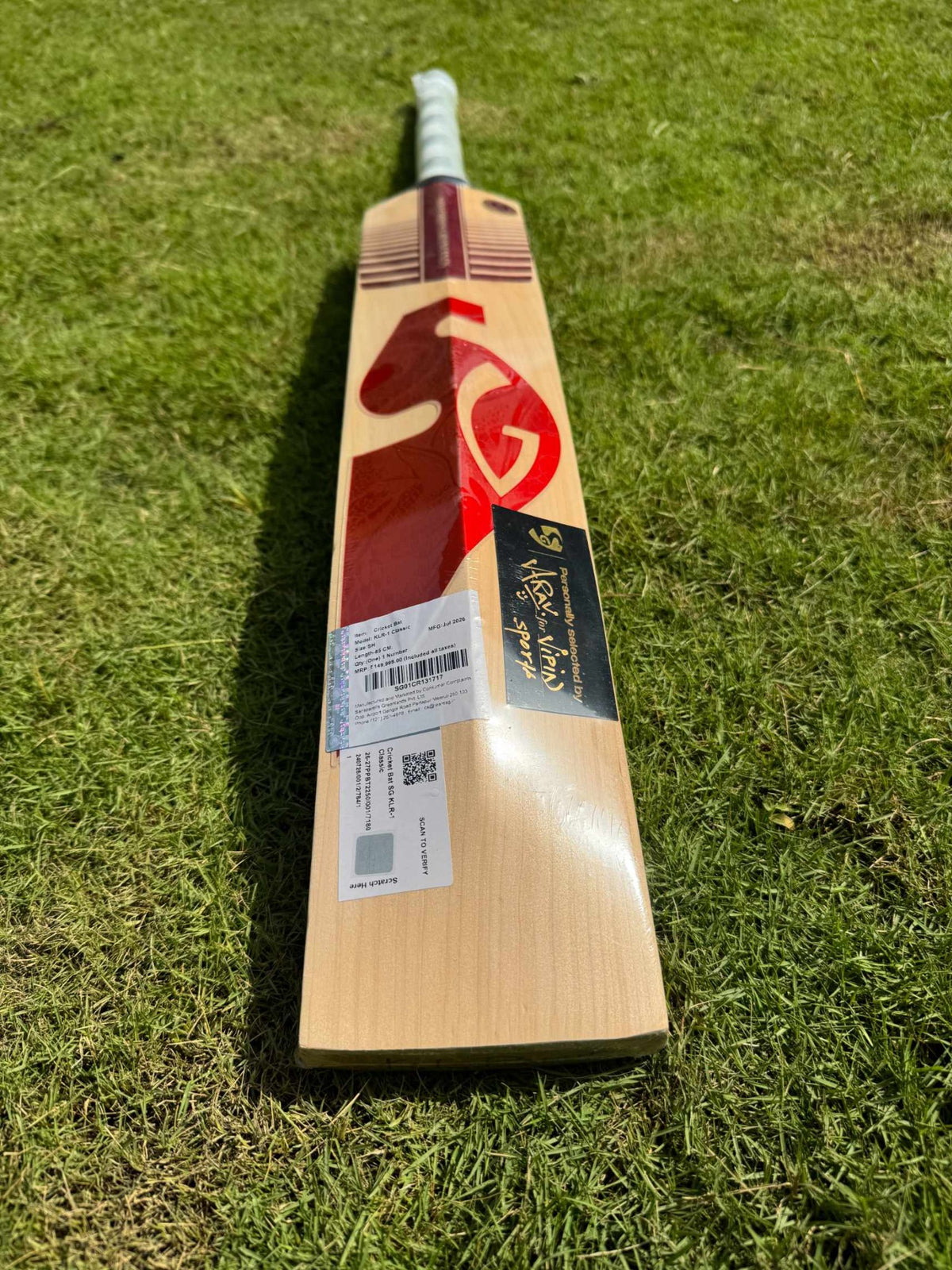 SG KLR 1 Classic cricket bat – view 5
