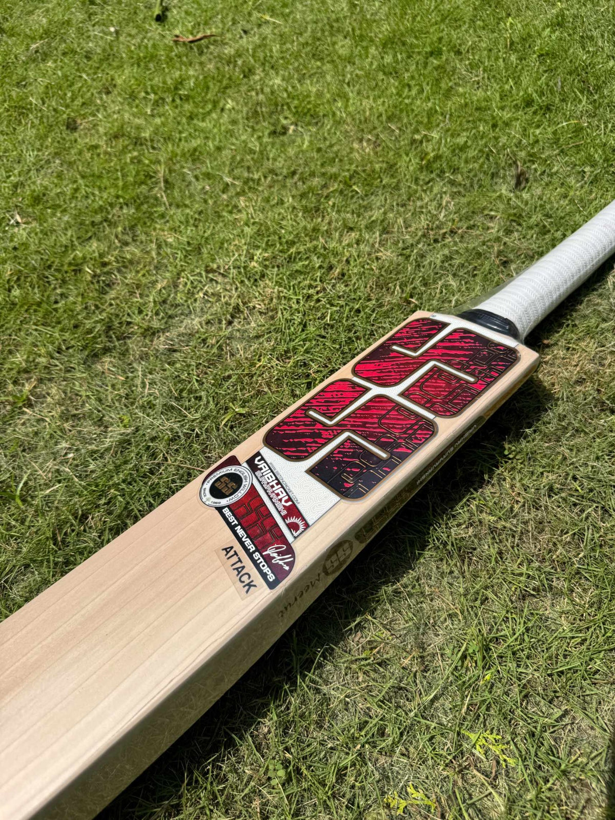 SS Vaibhav Attack cricket bat view 4